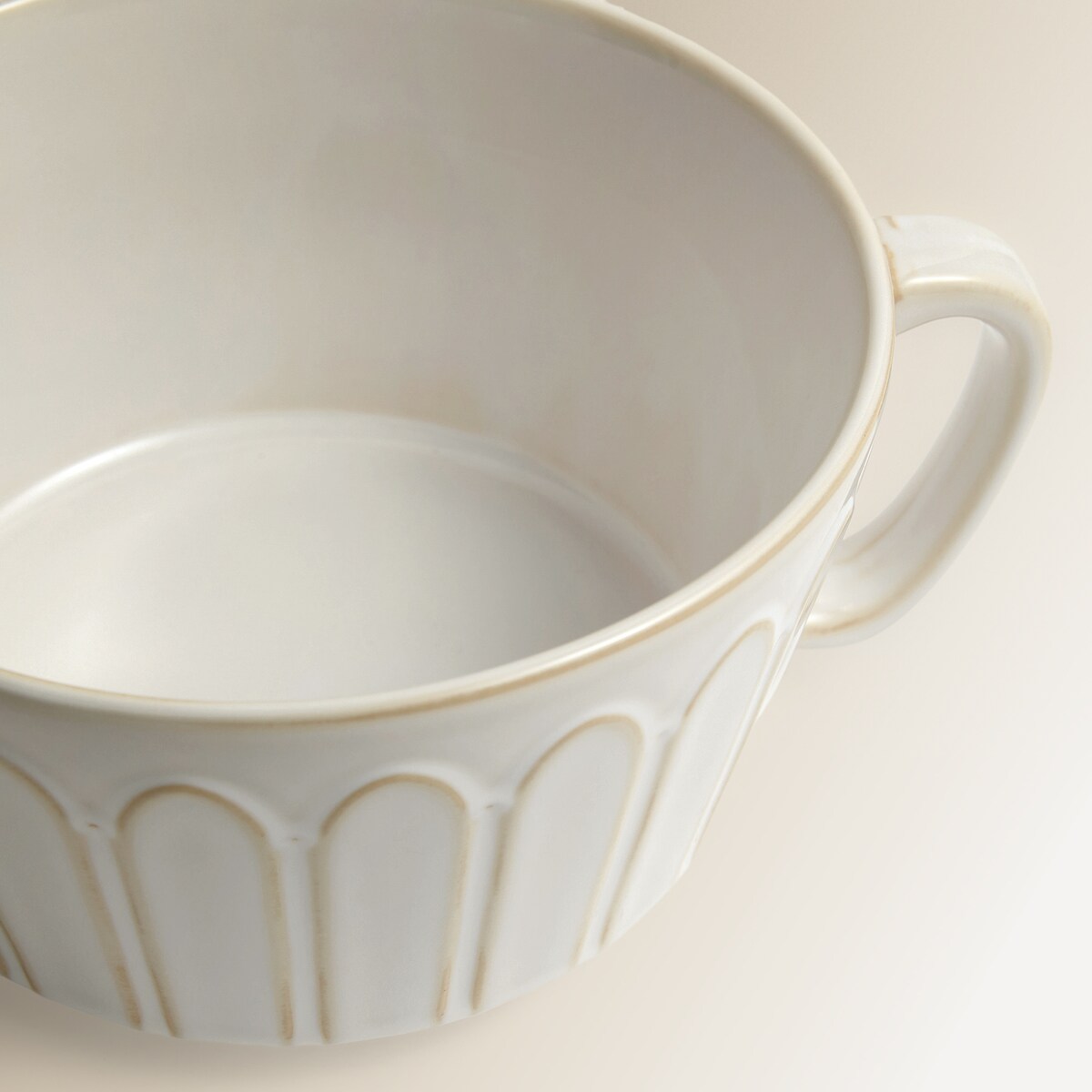 Tigela de Cerâmica Rome Bege-2