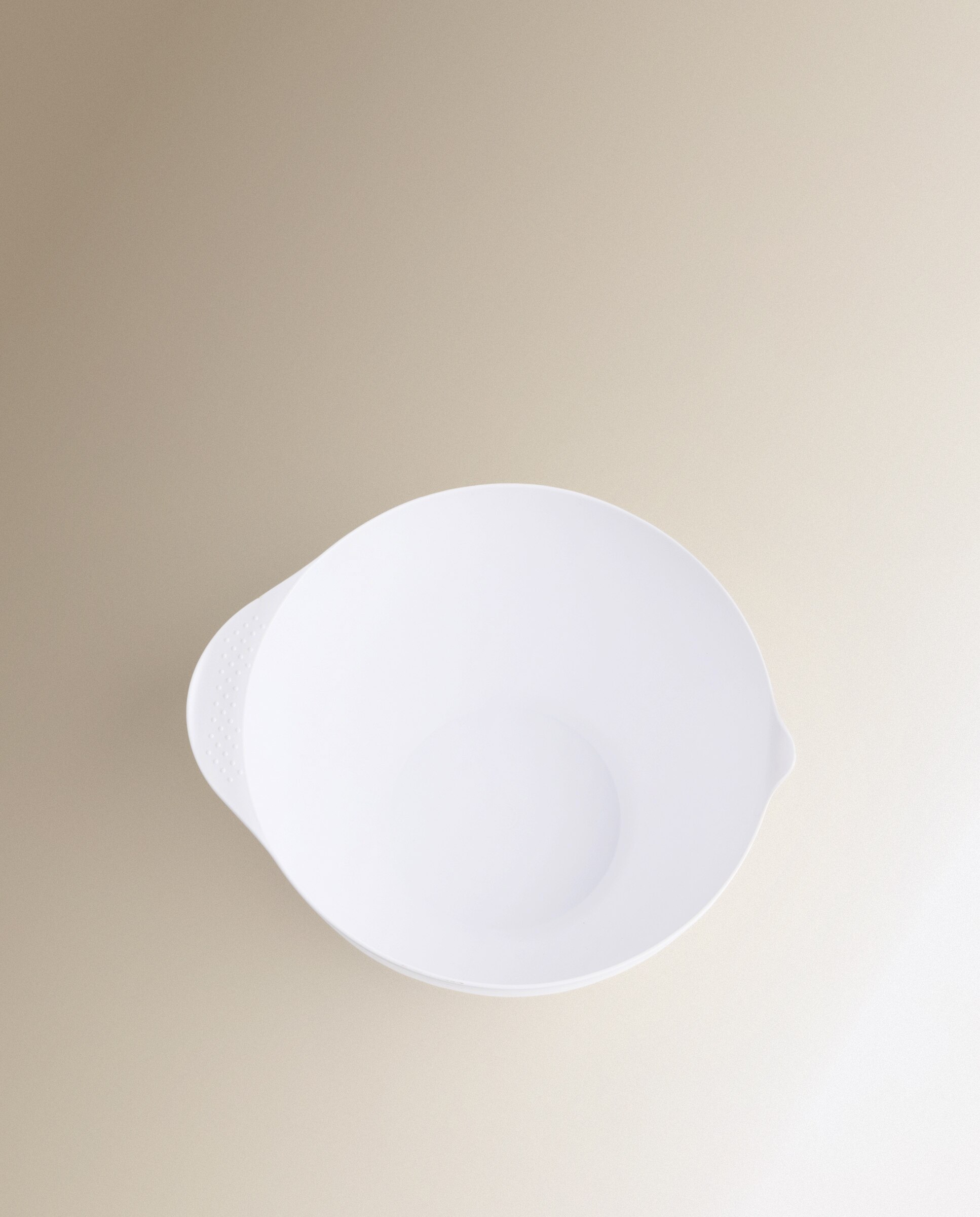 Tigela de Plástico Branco-2