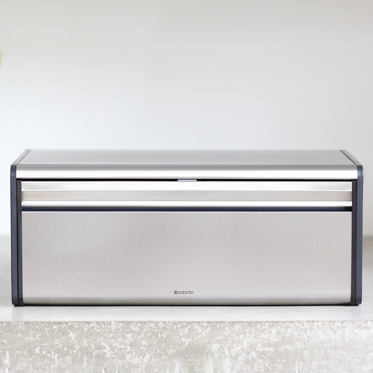 Cesto de pão com tampa abatível Classic Brabantia Aço-5