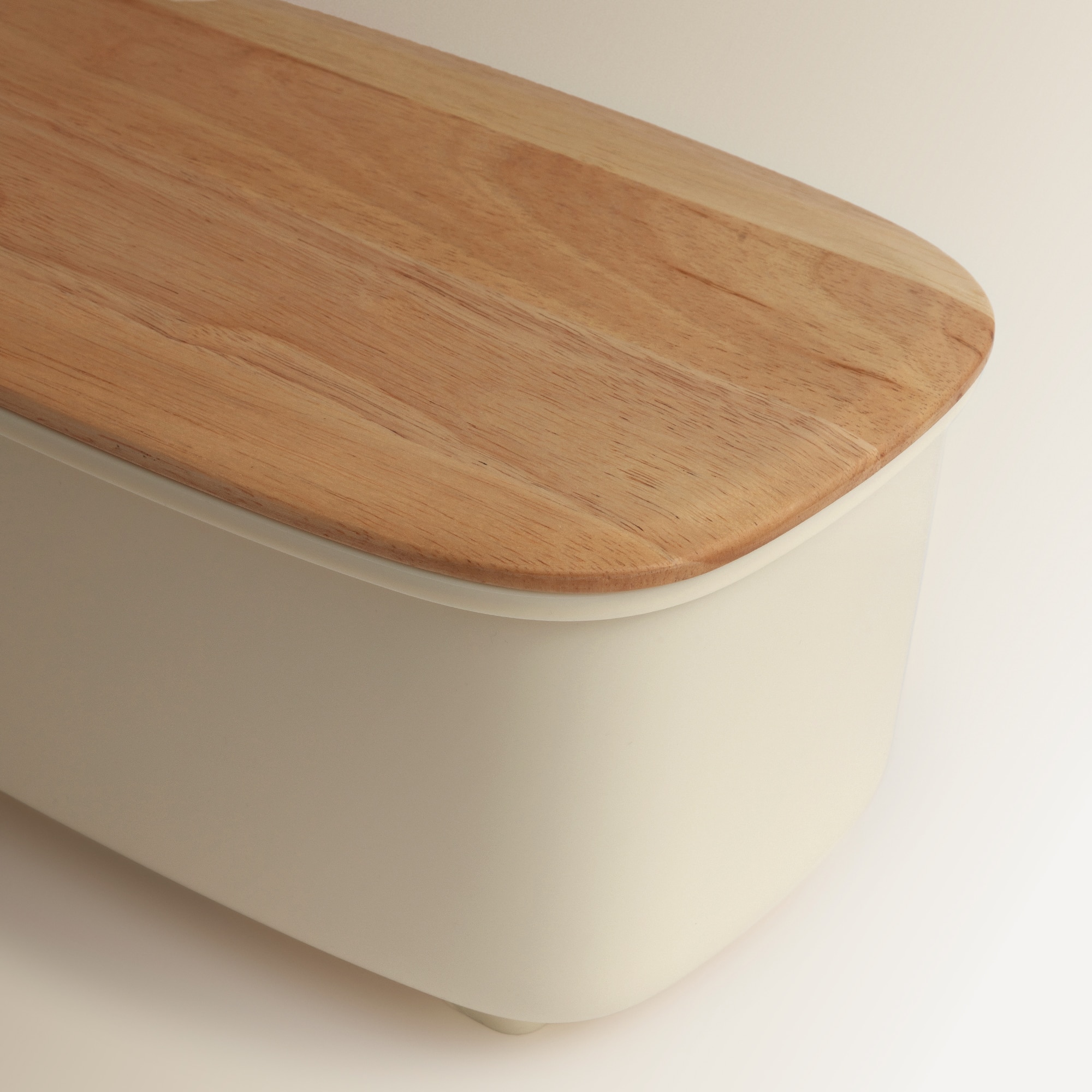 Panera con tapa de madera El Corte Inglés Beige-2