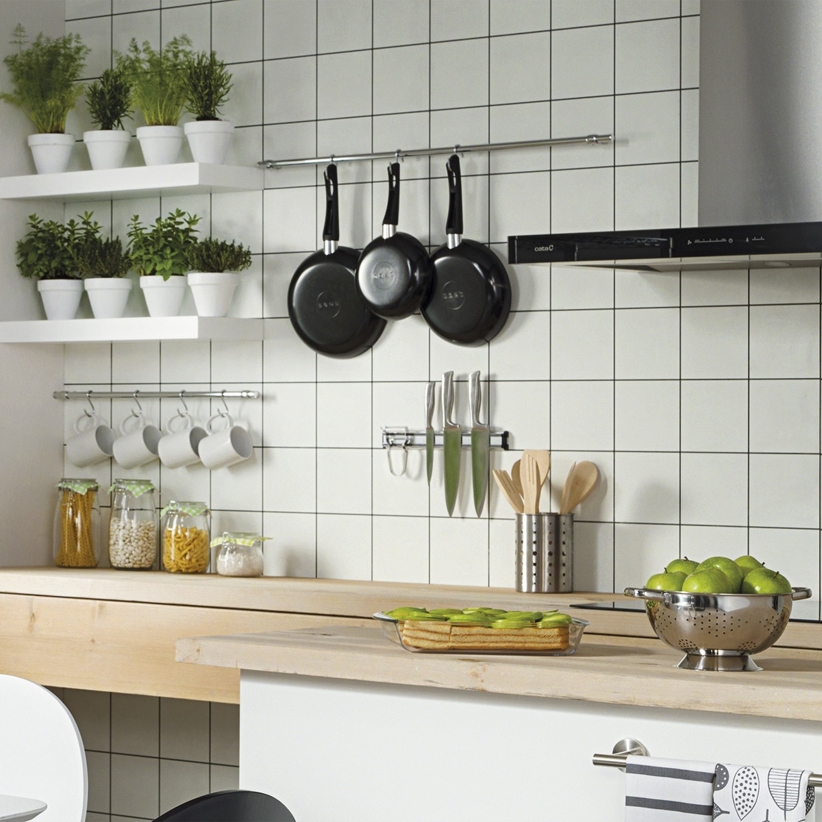 Escorredor de Metal com Duas Asas Aço-4