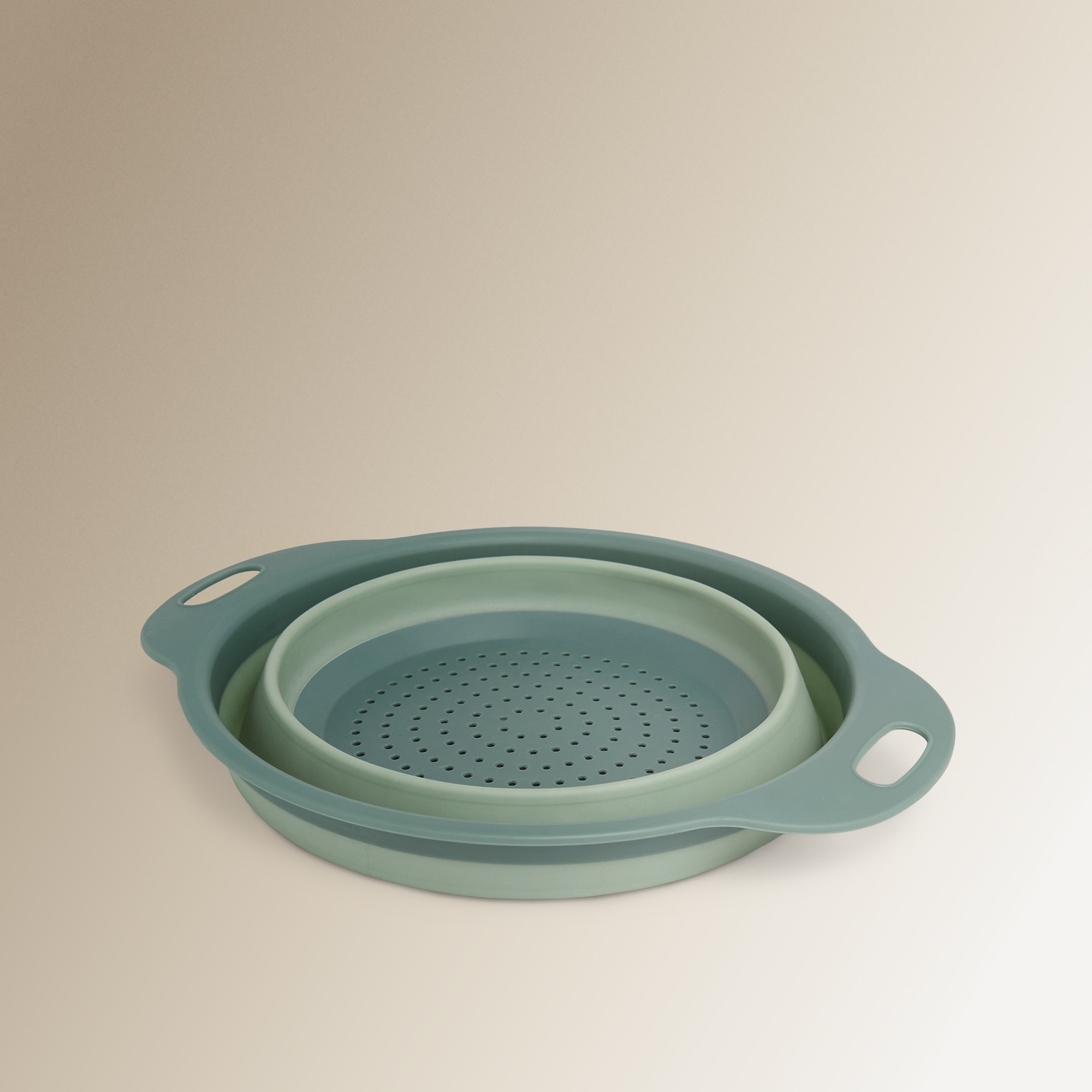 Escorredor dobrável Azul / Cinzento-3