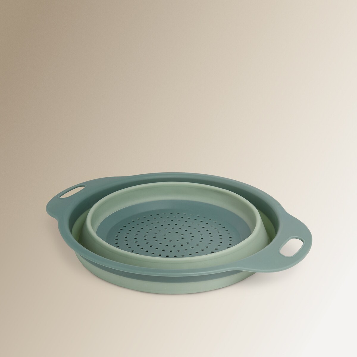 Escorredor dobrável Azul / Cinzento-3