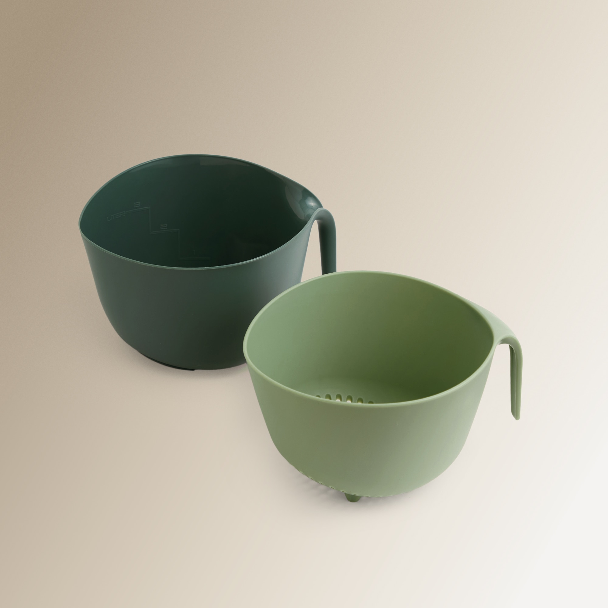 Escorredor de Duas Peças Verde-menta-1