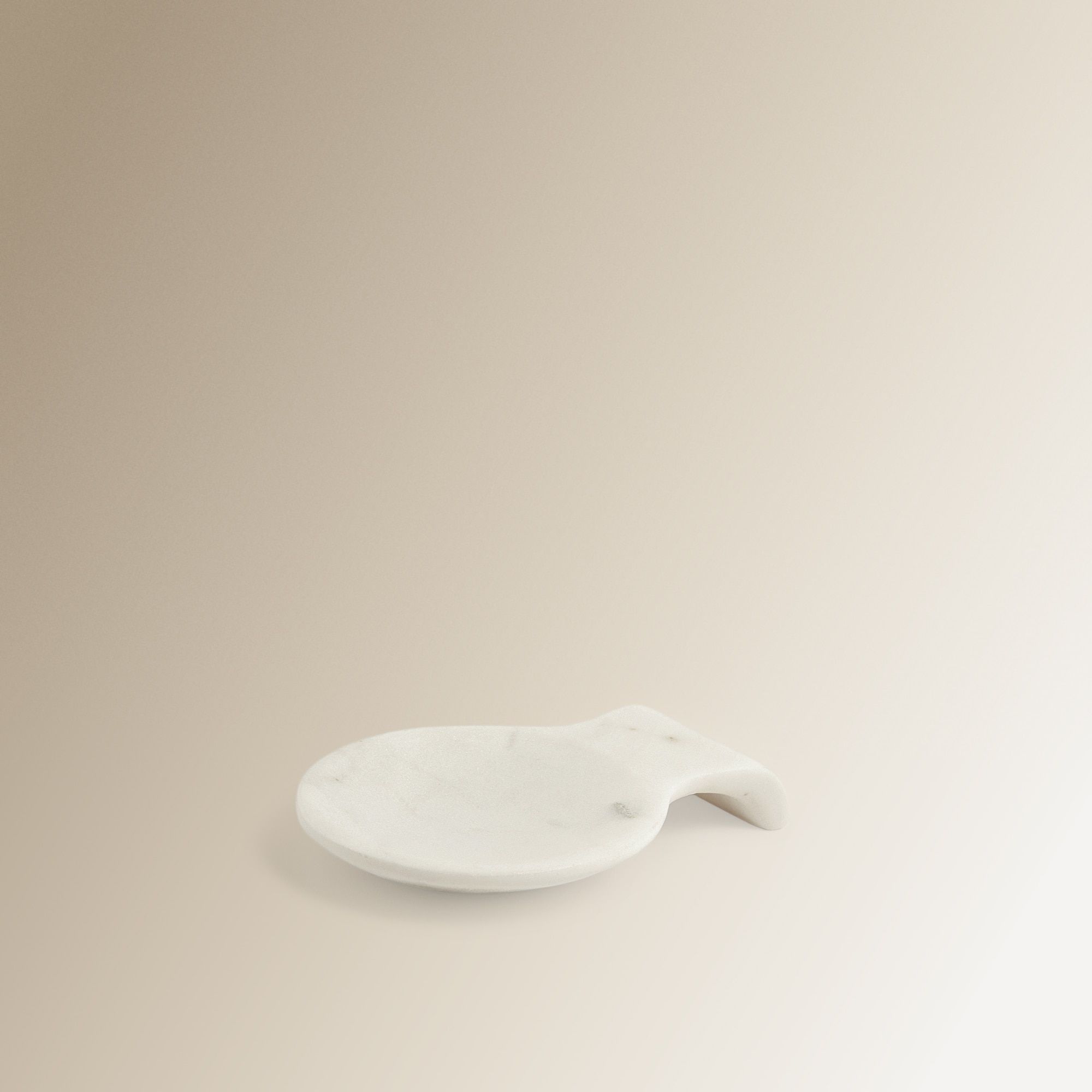 Pousa-colheres de Mármore Branco-2