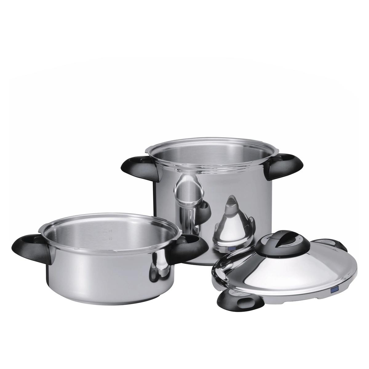 Imagem 0 de Conjunto de panela de pressão 8L + corpo de 4L Top Kuhn Rikon