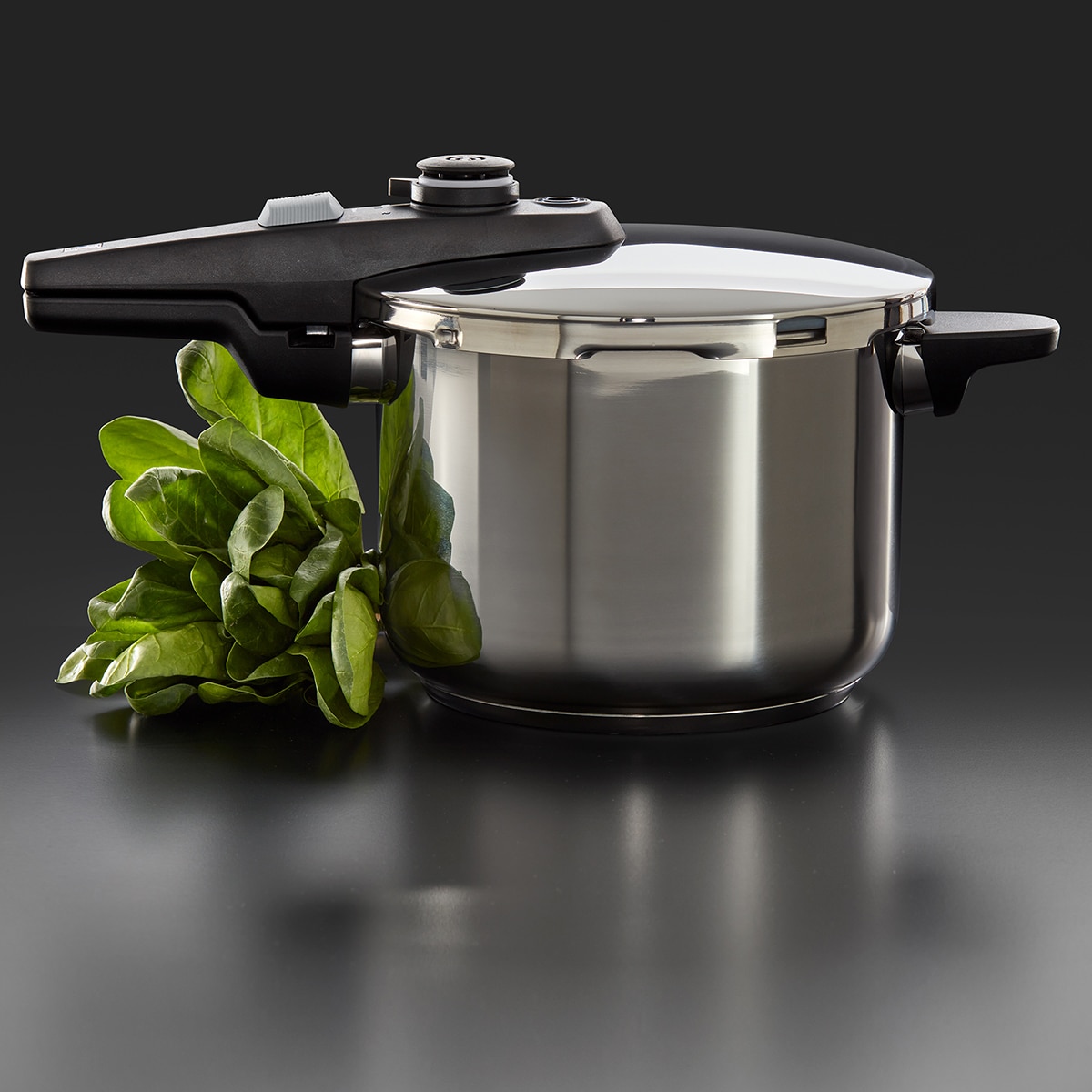 Panela de Pressão em Aço Inoxidável Active Pro - 18/10 Aço-7