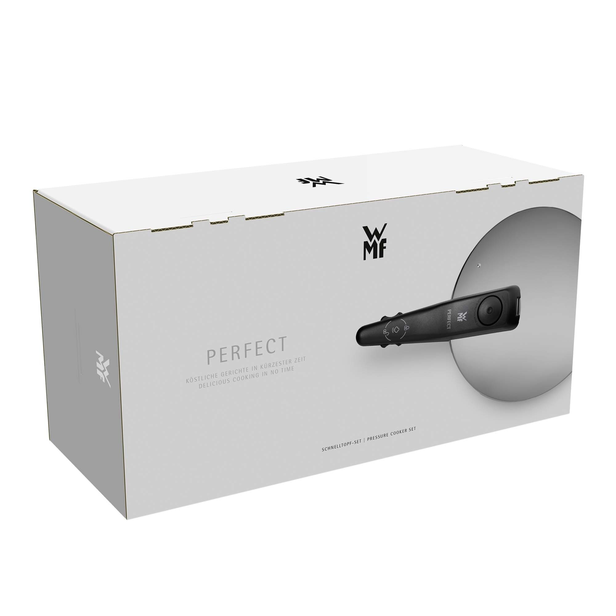 Conjunto de Panela de Pressão Perfect - 8,5+4,5 L Aço-7