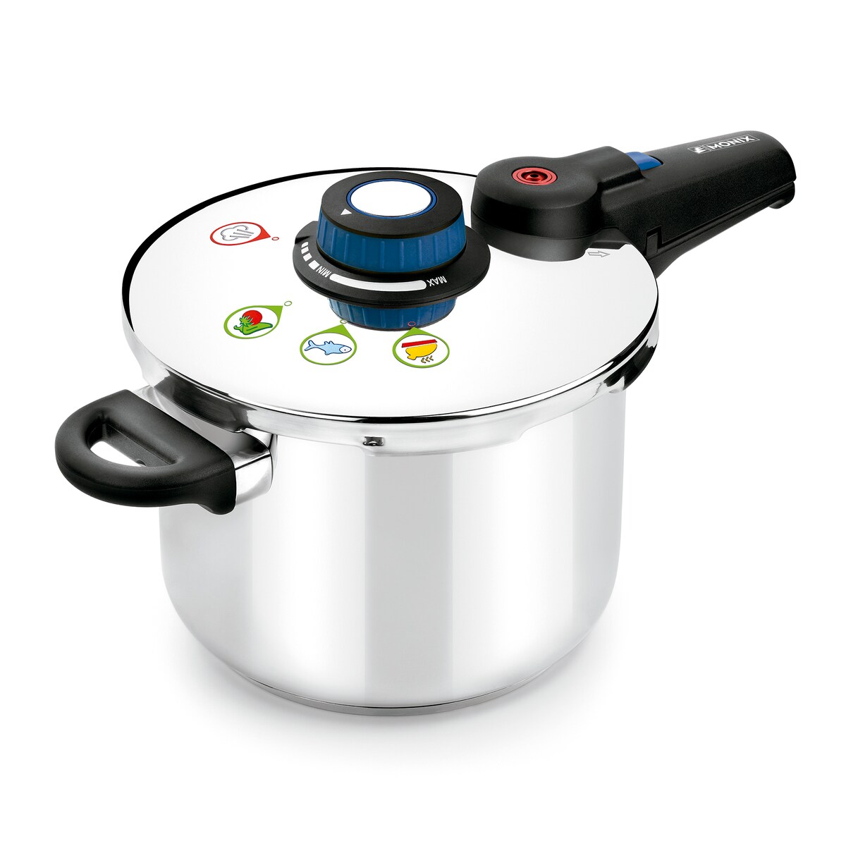 Olla a presión Capri Monix Acero-1