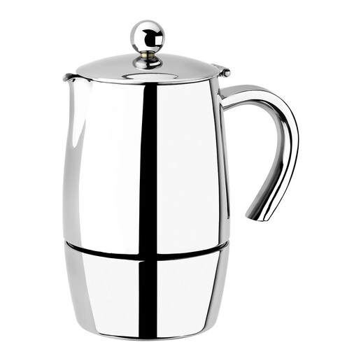 Cafetera italiana de acero inoxidable Magna Bra