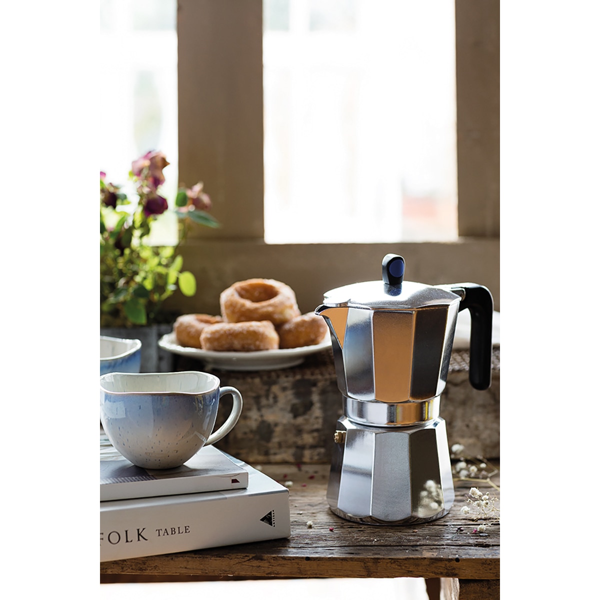 Cafetera de aluminio Inducción Express Monix Acero-4