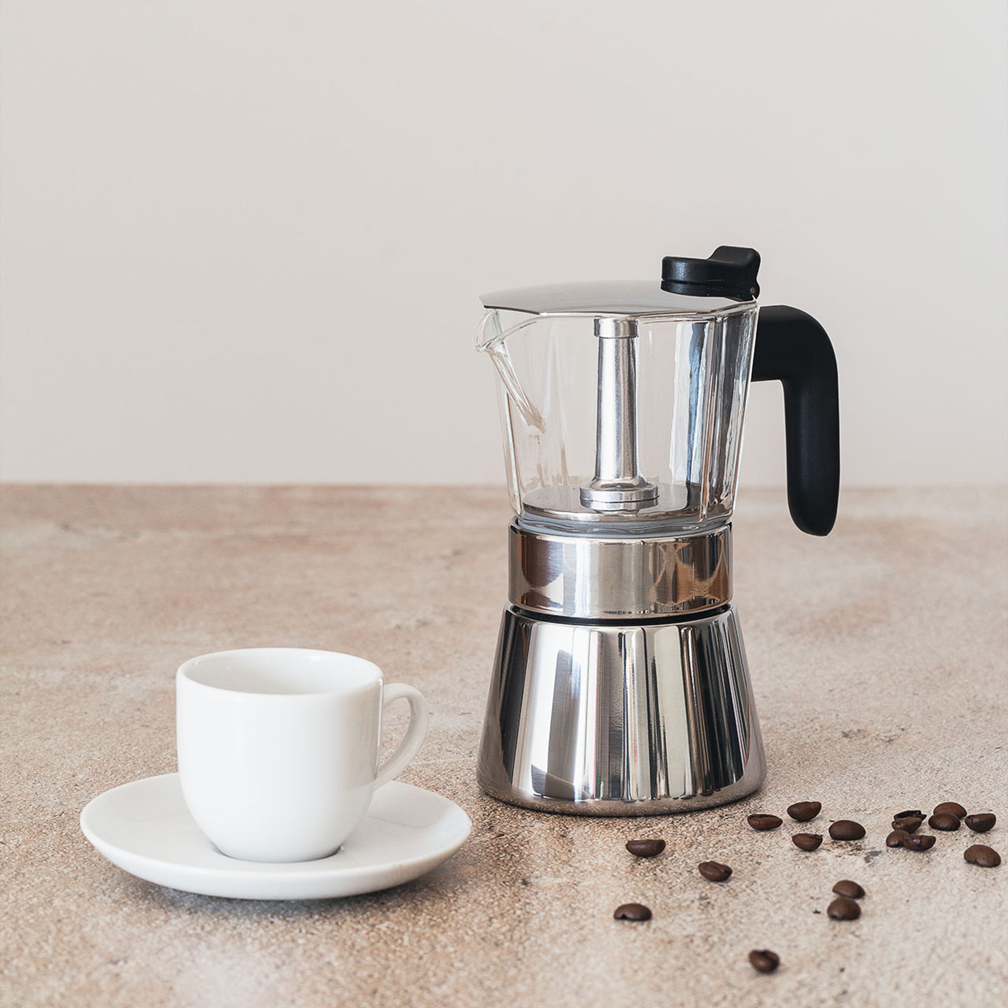 Cafeteira Cristal Flavour Aço-4