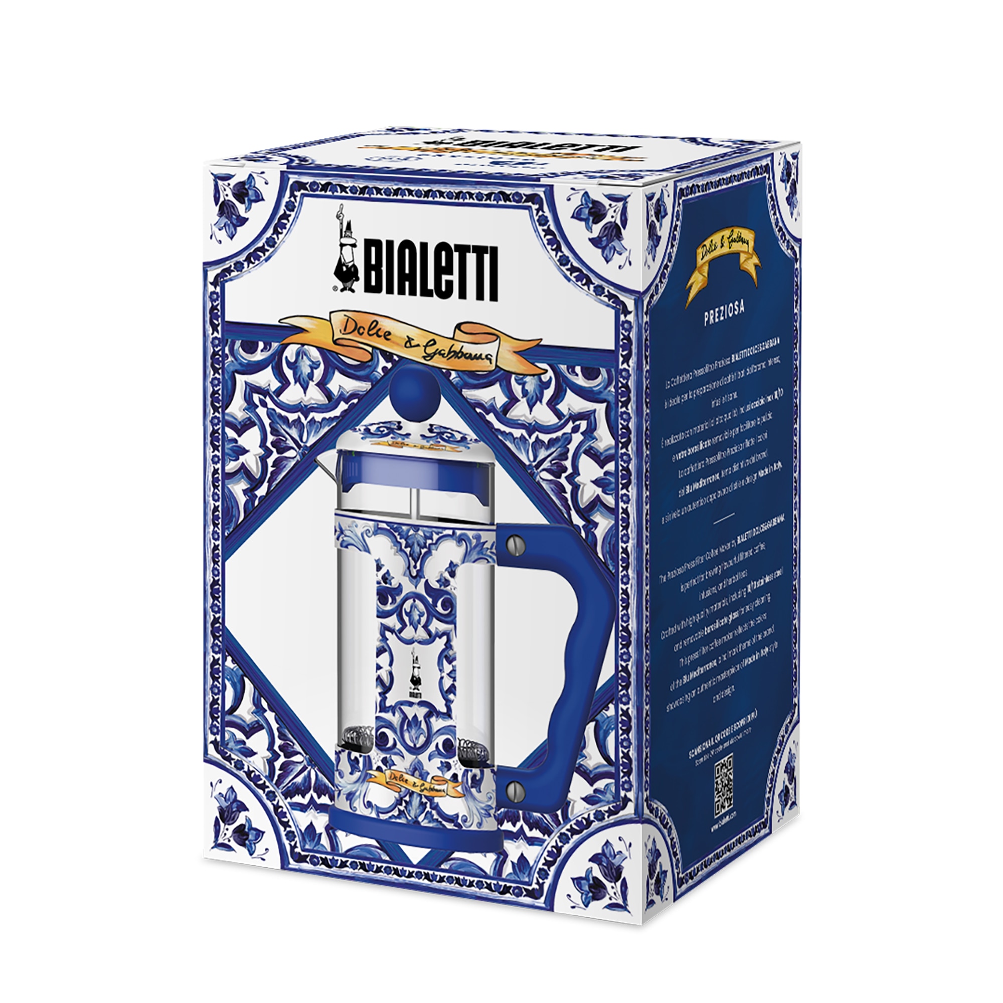 Cafeteira de êmbolo Mediterrâneo Dolce & Gabbana Azul-2