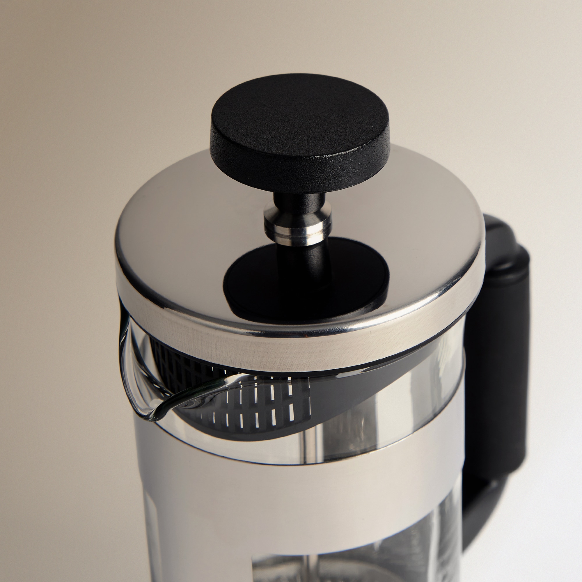 Cafeteira de êmbolo de aço inoxidável Aço-2