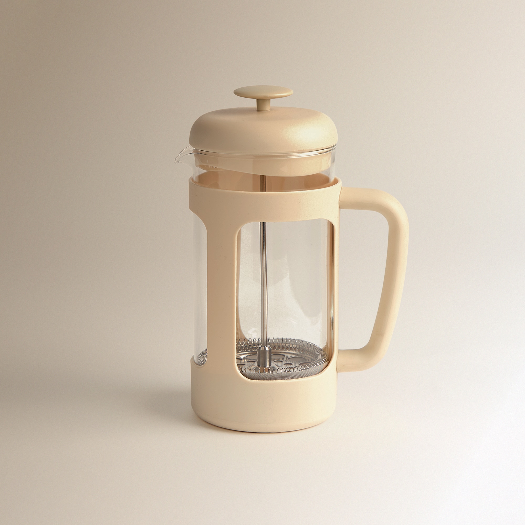 Cafeteira de êmbolo de plástico Cru-1