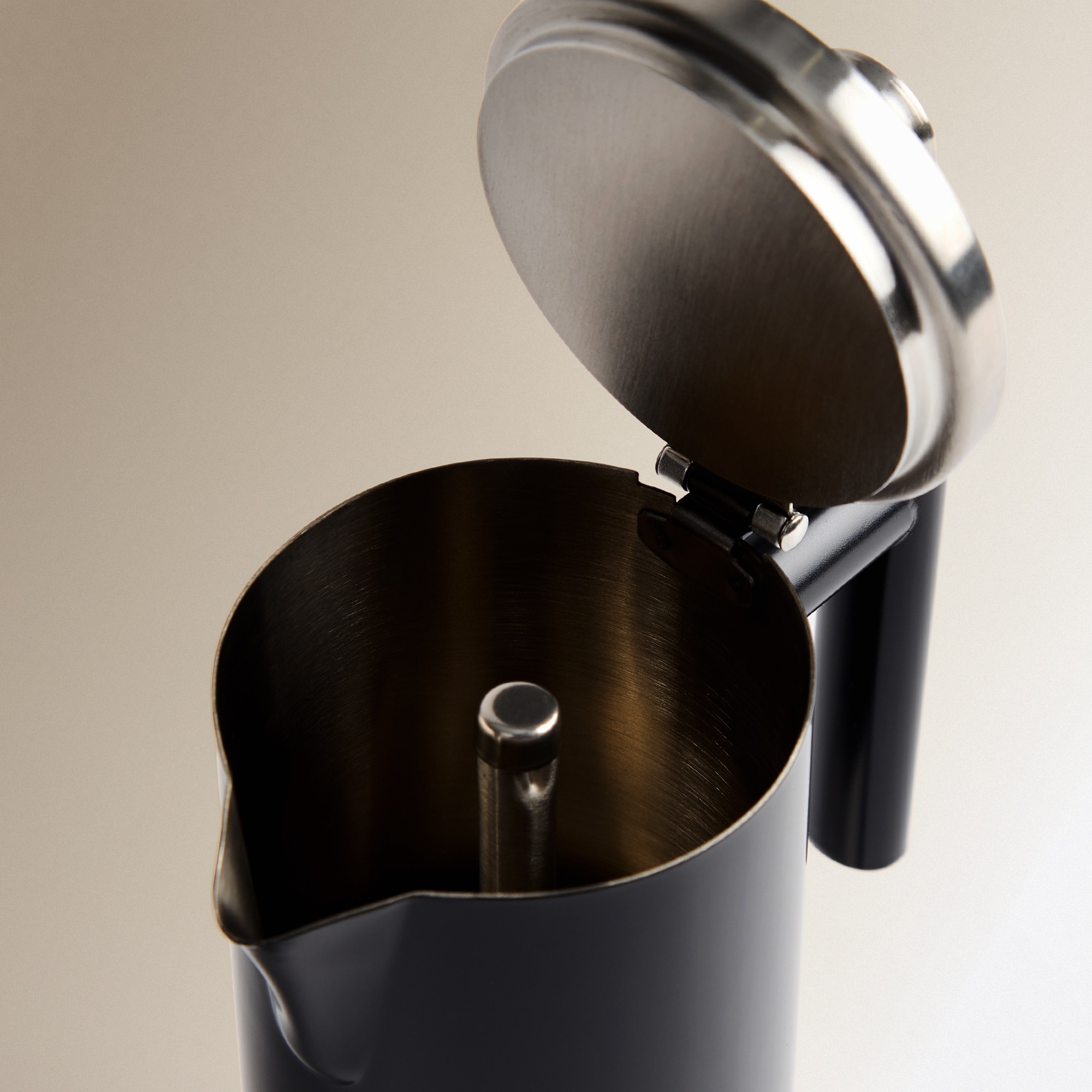 Cafeteira de aço inoxidável Romano Aço-3