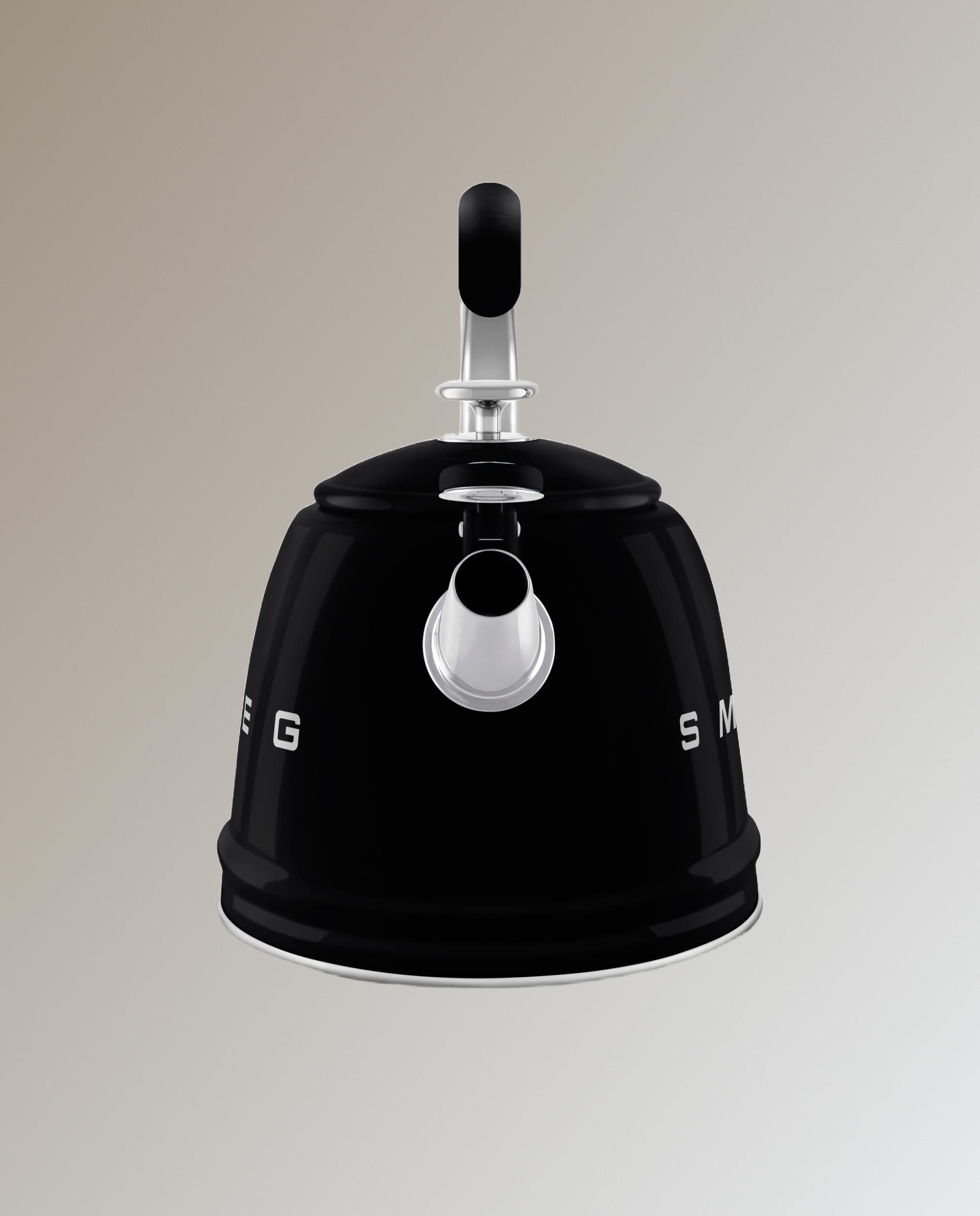 Hervidor silbante 50' Style Smeg - Negro 2,3 litros Negro-2