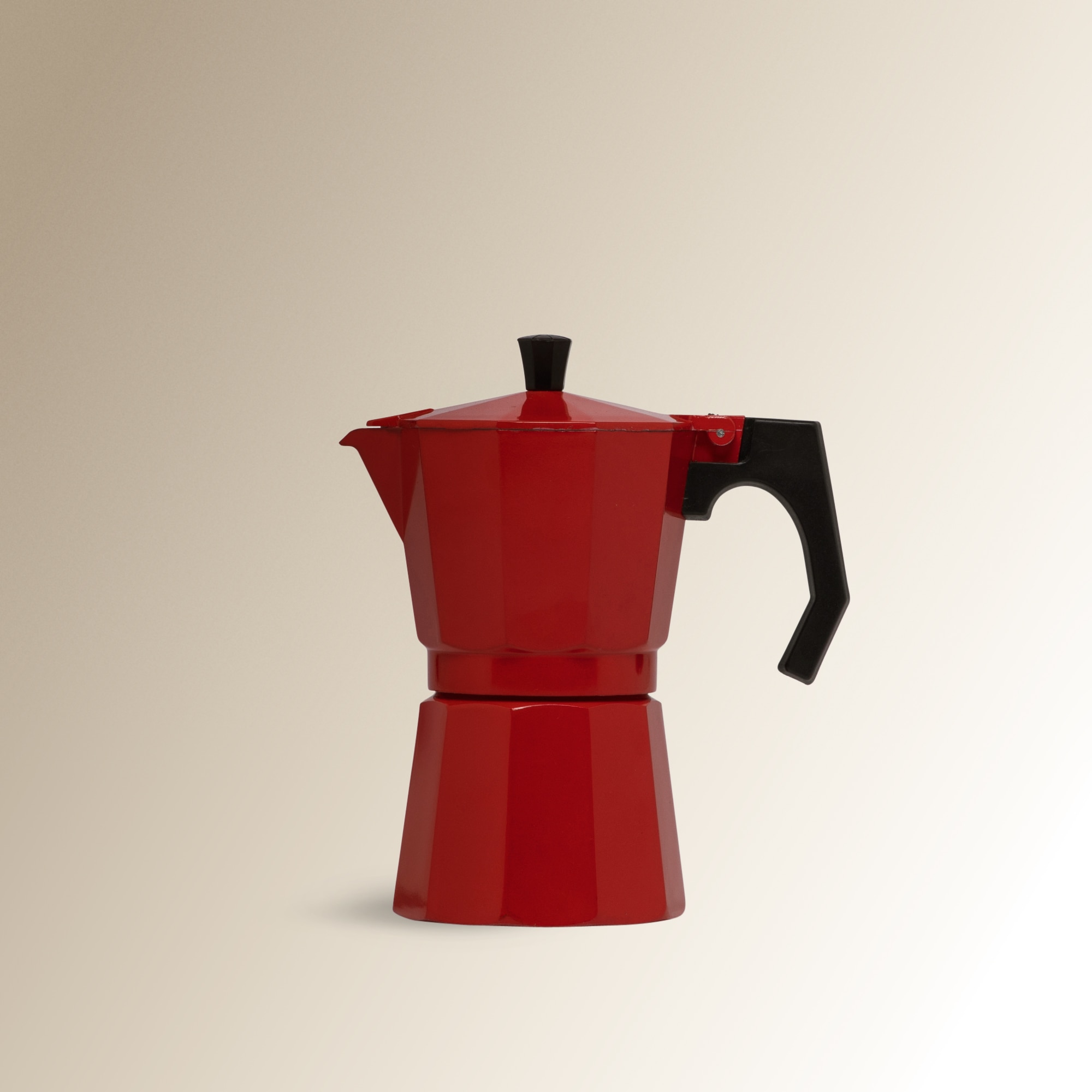 Imagen 0 de Cafetera italiana de aluminio Roja Nuestro Mejor Precio - El Corte Inglés