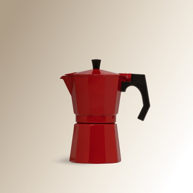 Imagen 0 de Cafetera italiana de aluminio Roja Nuestro Mejor Precio - El Corte Inglés