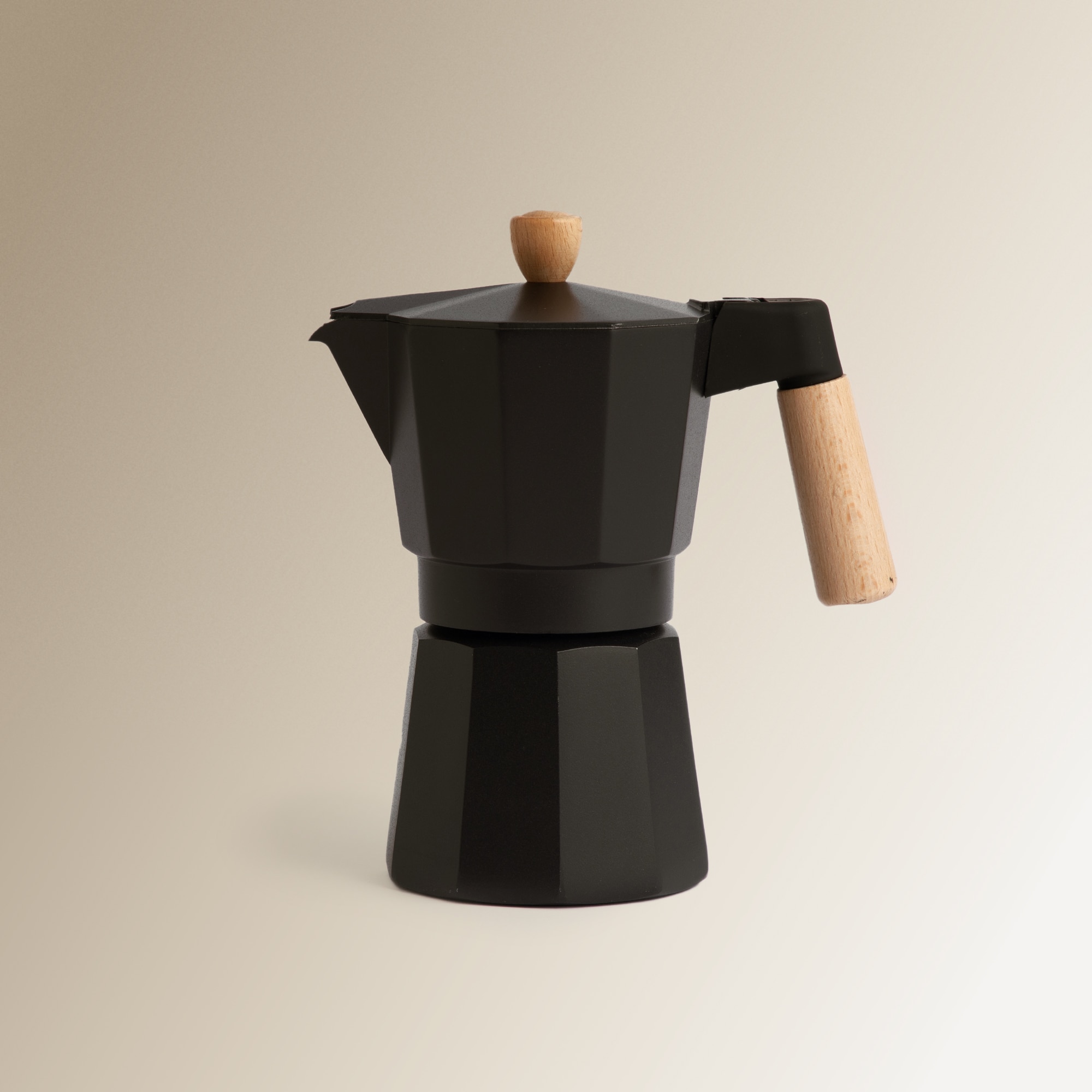Cafetera italiana Deco Negra El Corte Inglés