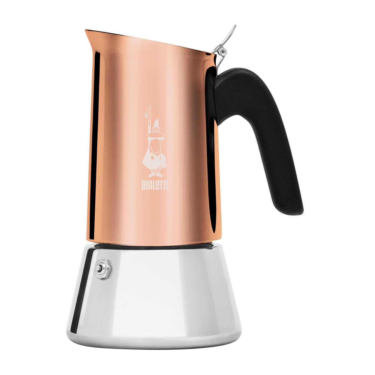 Imagem 0 de Cafeteira italiana de aço cor de cobre Venus
