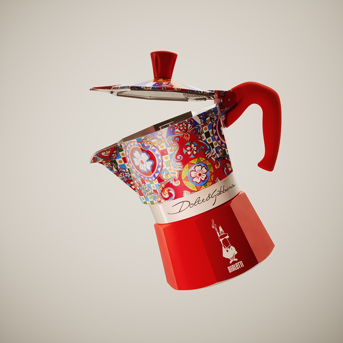 Cafeteira Moca Express Dolce & Gabbana Vermelho-3