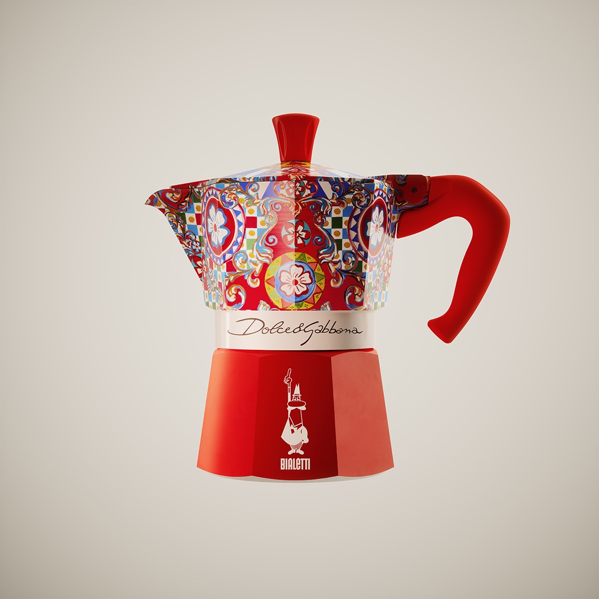Cafeteira Moca Express Dolce & Gabbana Vermelho-4