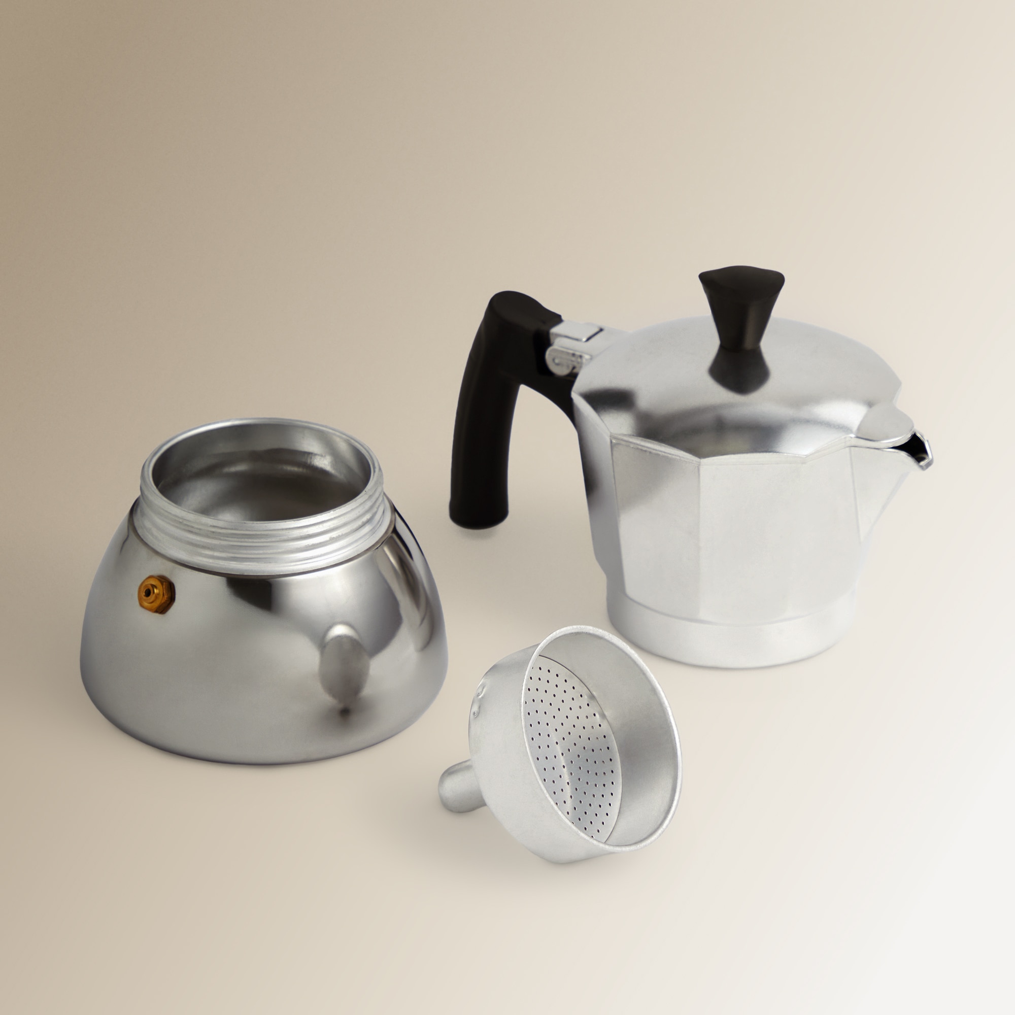 Cafeteira de Aço e Alumínio 3