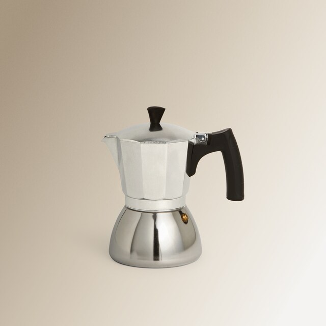 Imagen 0 de Cafetera de acero y aluminio El Corte Inglés