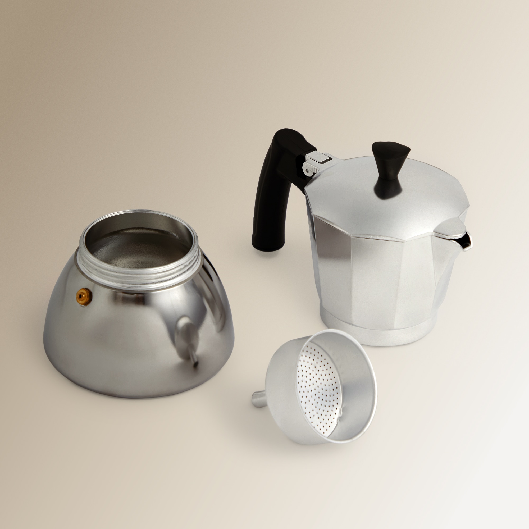 Cafeteira de Aço e Alumínio 3