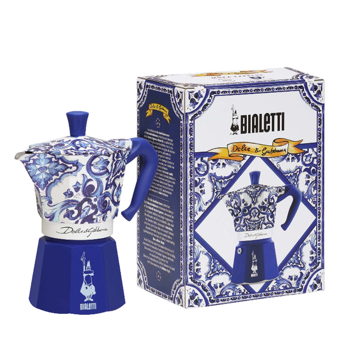 Cafeteira Moka Express Dolce & Gabbana - Azul 9