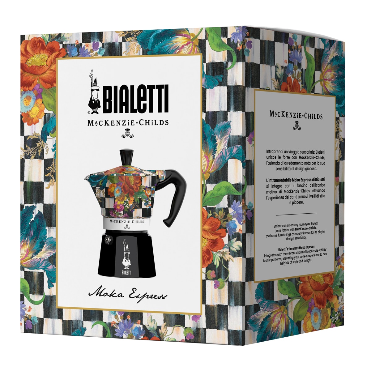Cafeteira Moka Express Mackenzie-Childs Multicolor-2