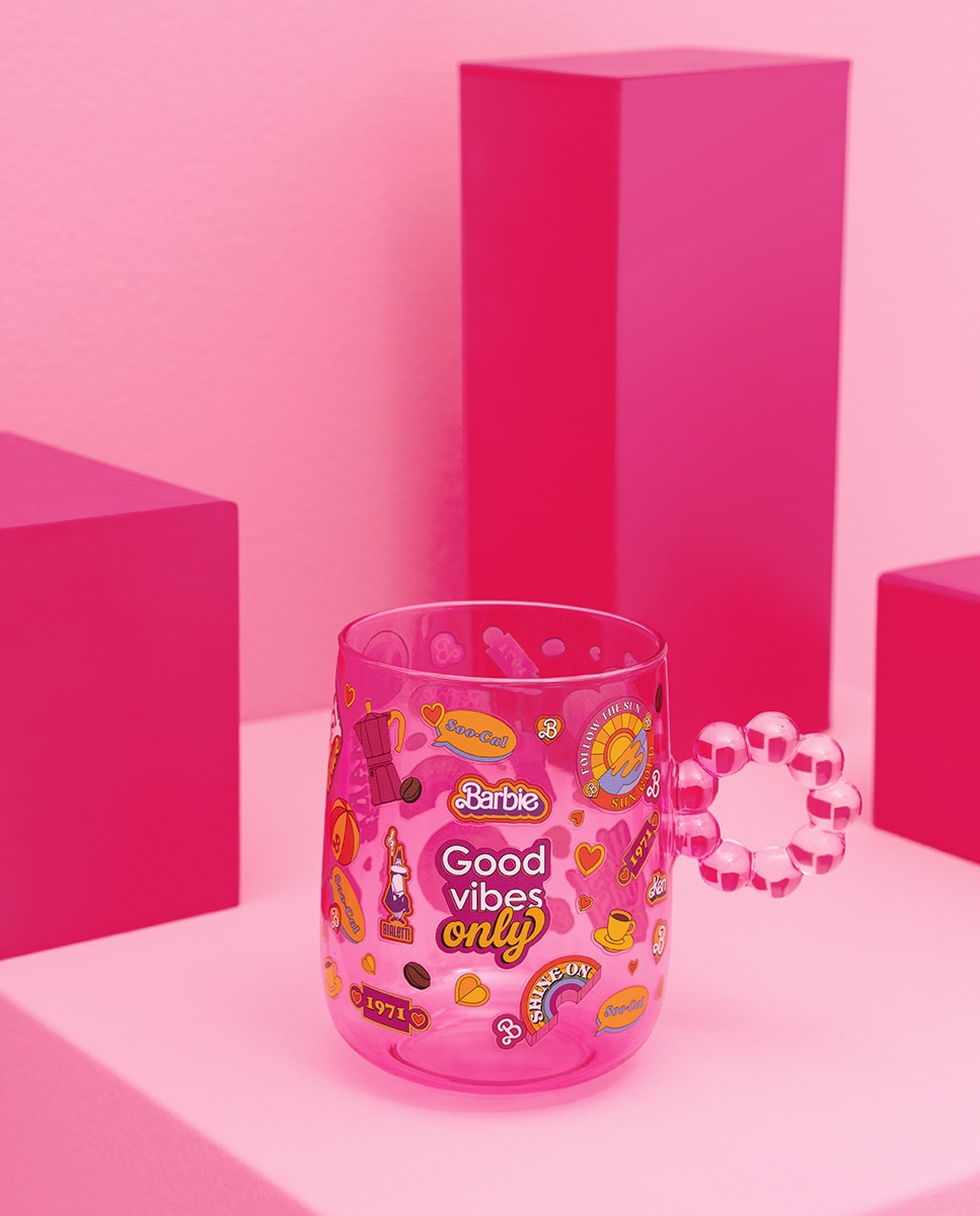 Mug Barbie Bialetti - Rosa Rosa-2