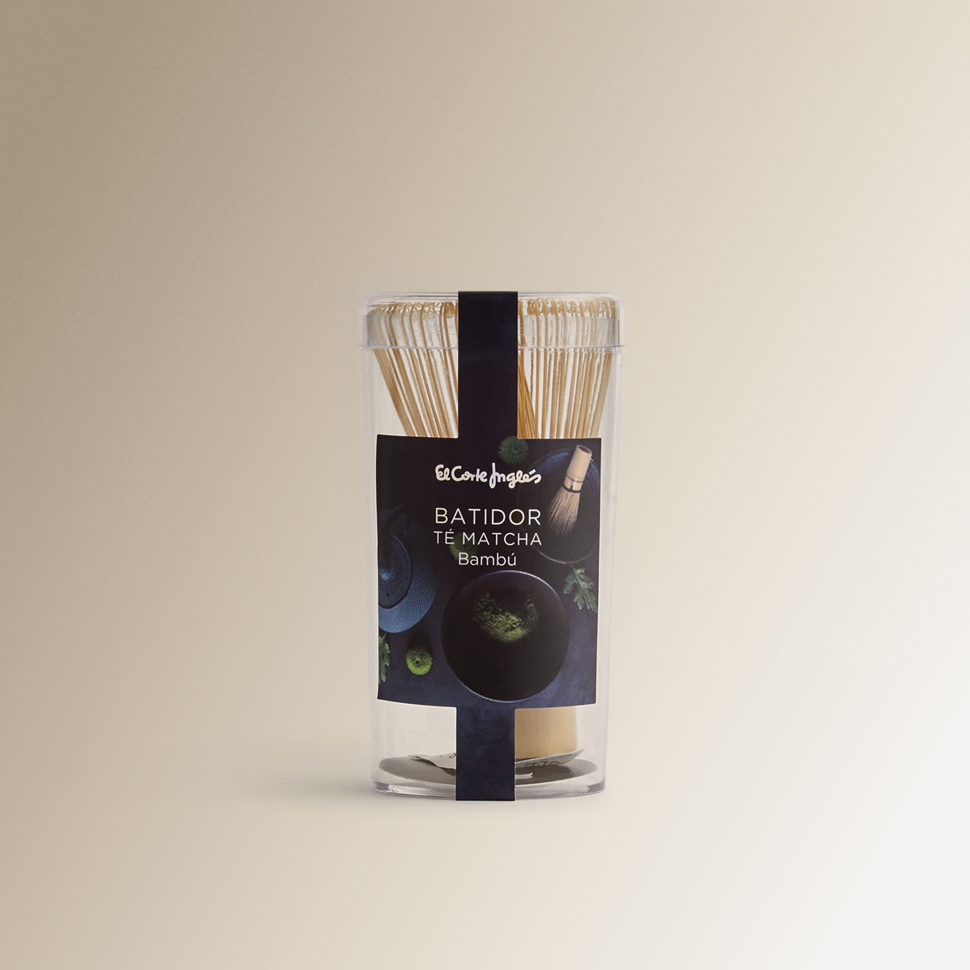 Batedor de Chá Matcha de Bambu Natural-4