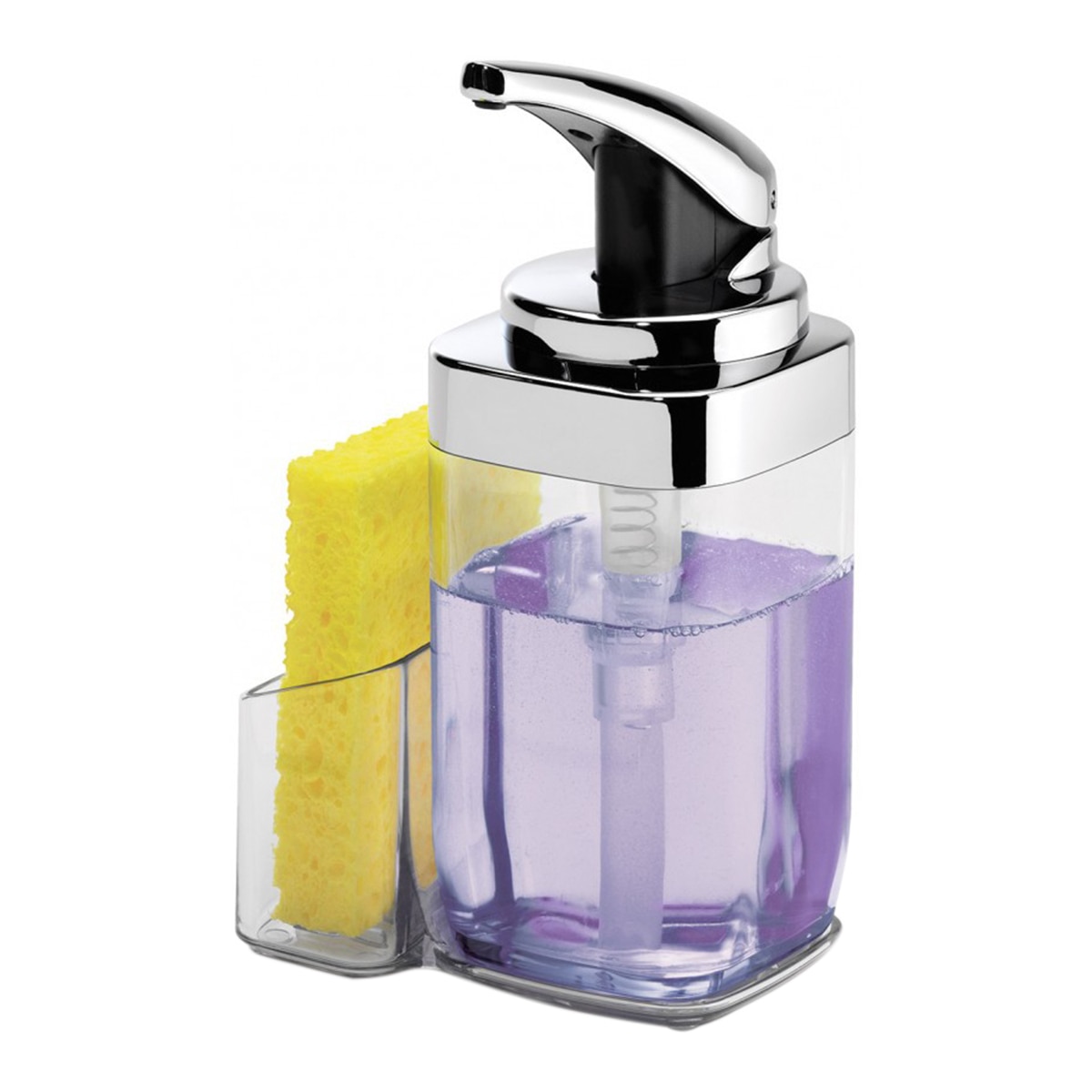 Dispensador de sabão Simplehuman Transparente-3
