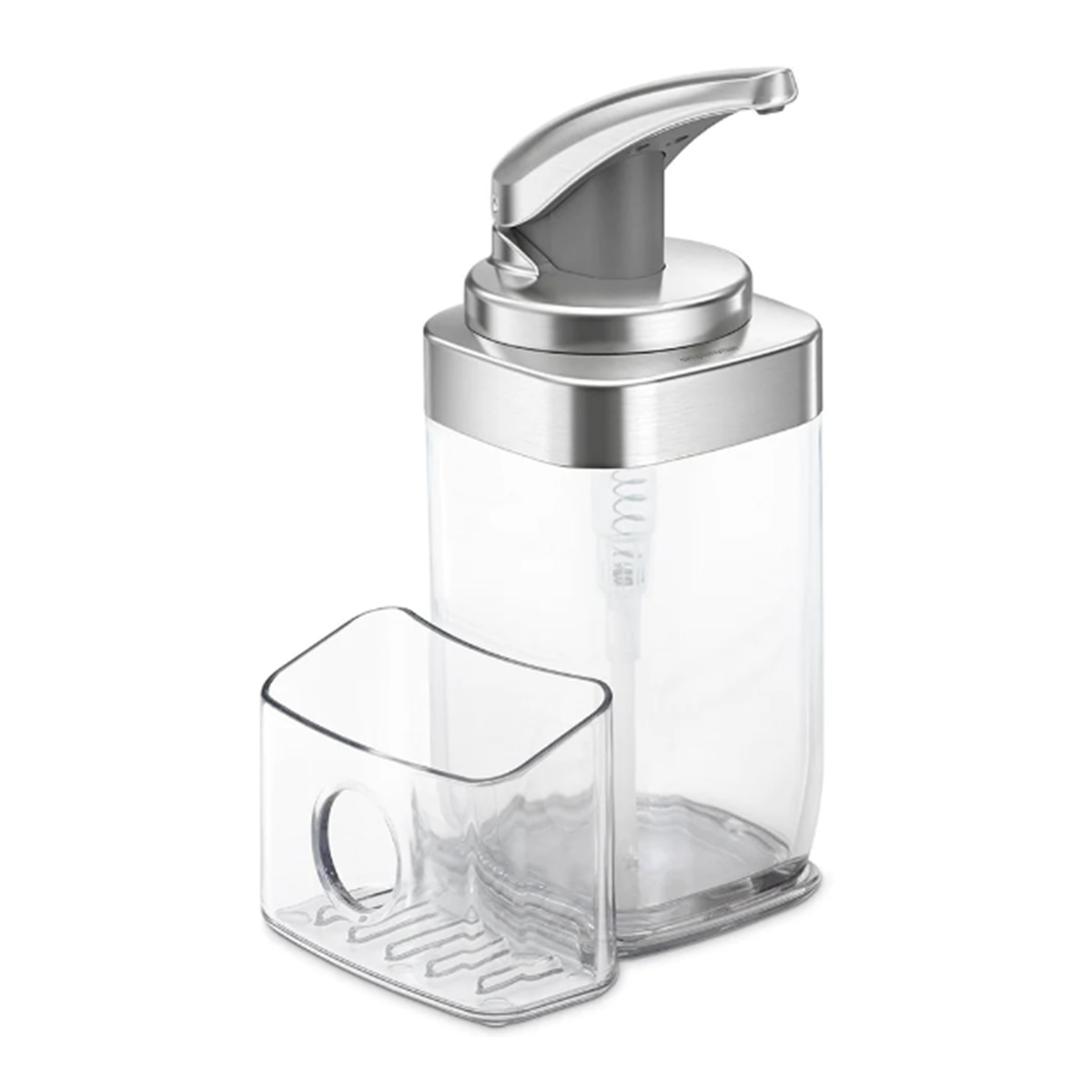 Doseador de Sabão Manual Transparente-1