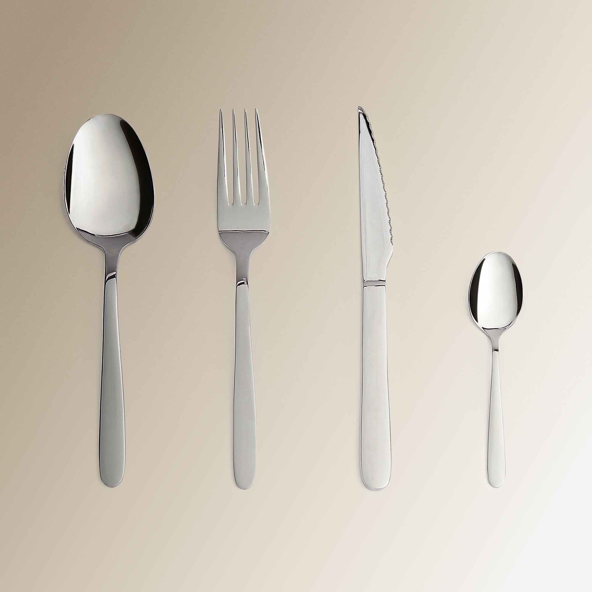 Cubertería de 24 piezas Nuestro Mejor Precio - El Corte Inglés Acero-2