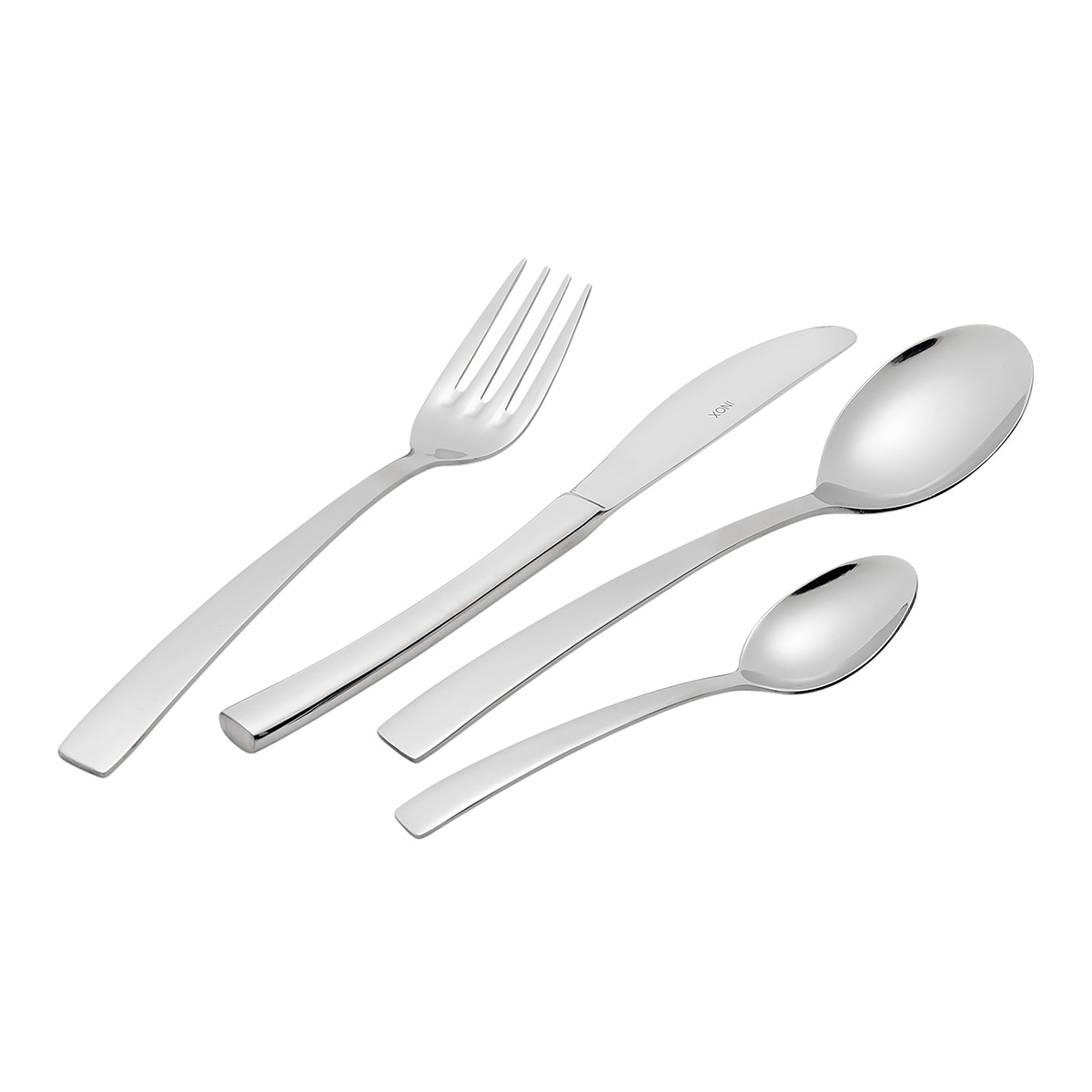 Faqueiro de 24 peças Nilo El Corte Inglés Aço-1