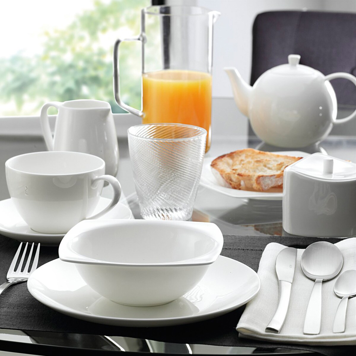 Faqueiro de 24 peças Nilo El Corte Inglés Aço-5