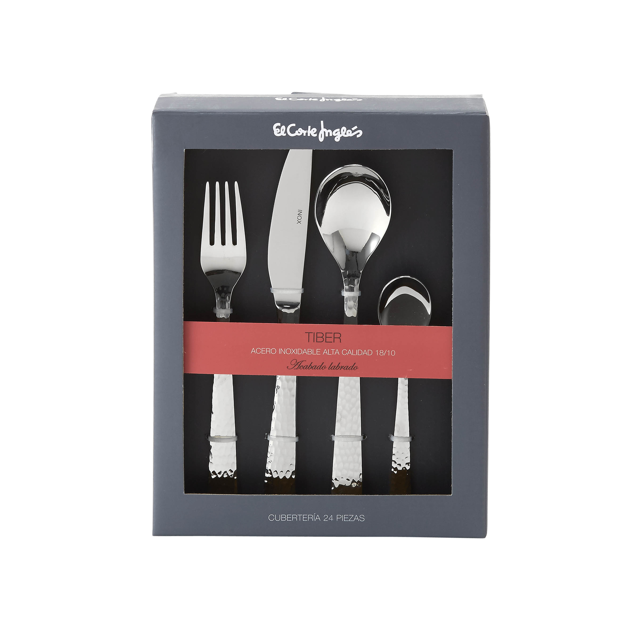 Faqueiro de 24 Peças Tiber Aço-2