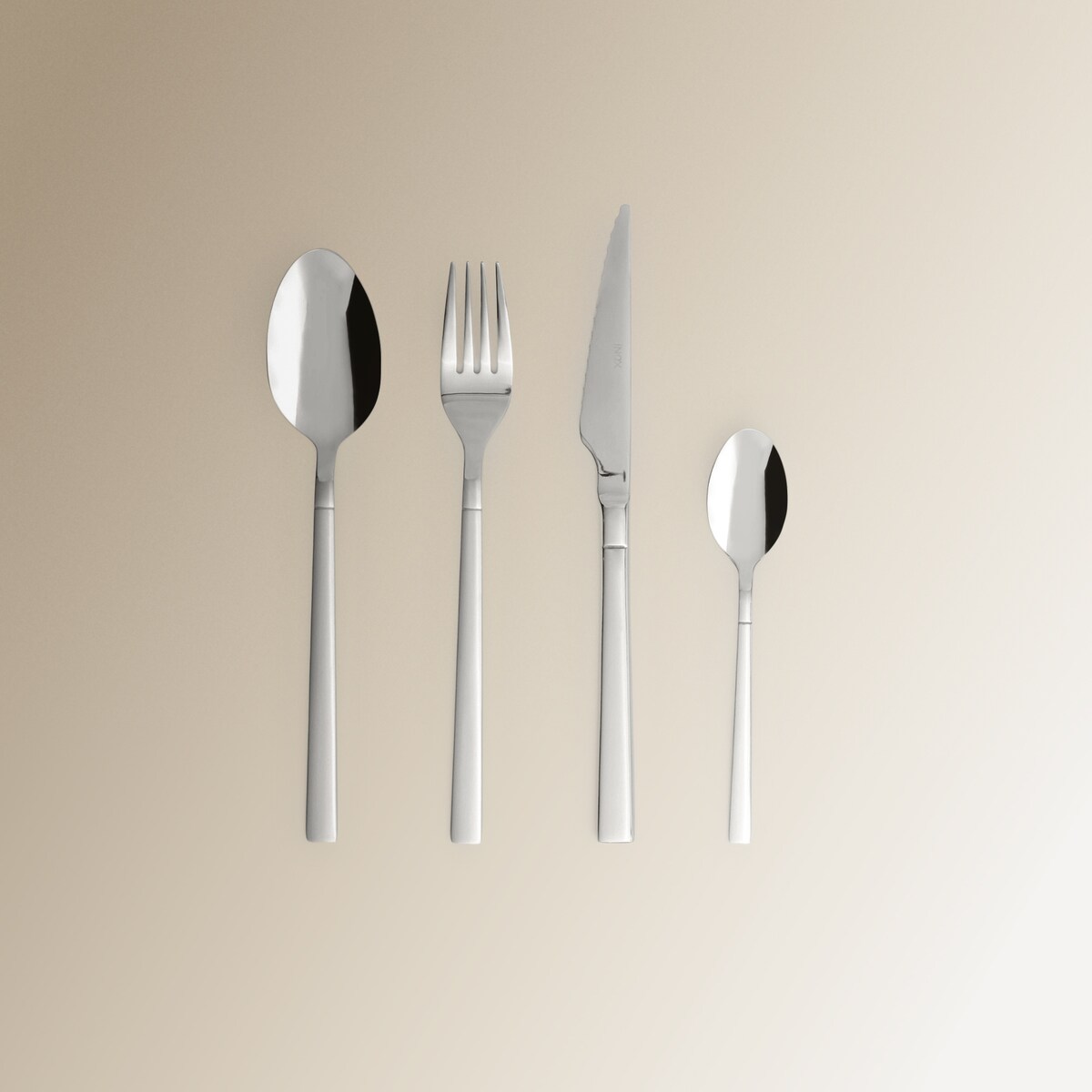 Cubertería de 24 piezas Sagres Basics El Corte Inglés Acero-2