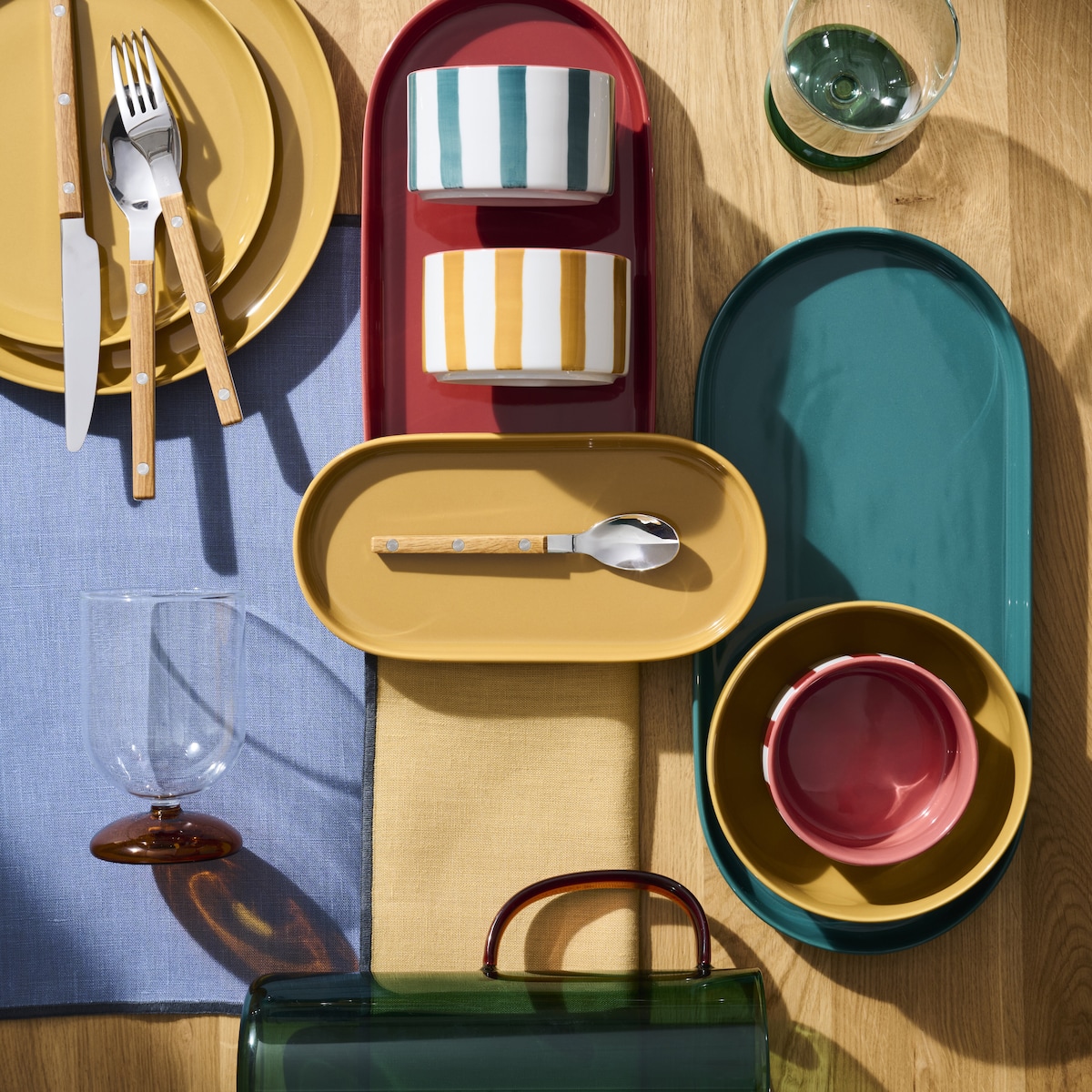 Faqueiro de 24 Peças de Aço Inoxidável Irati Castanho-claro-12