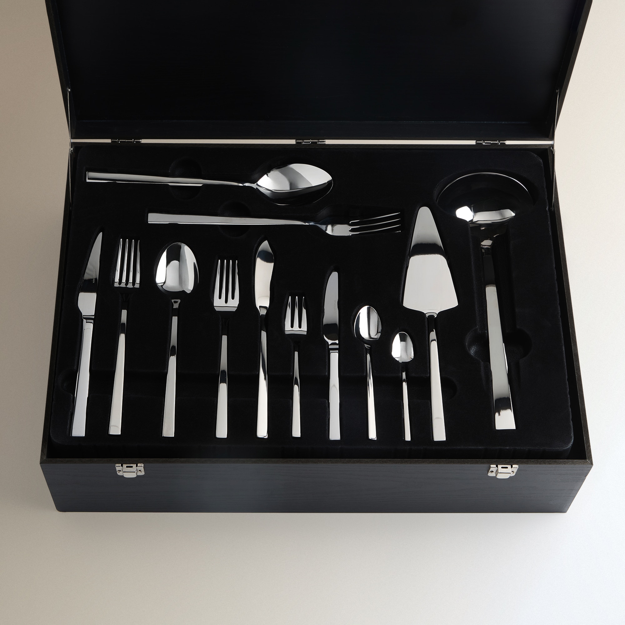 Faqueiro de 112 Peças Loira Aço-5