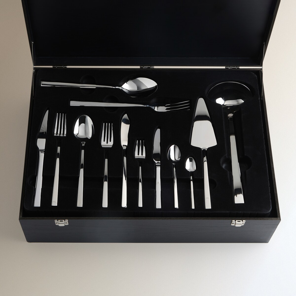 Faqueiro de 112 Peças Loira Aço-5