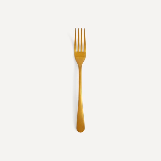 Tenedor de mesa Mirabelle Oro Mate El Corte Inglés