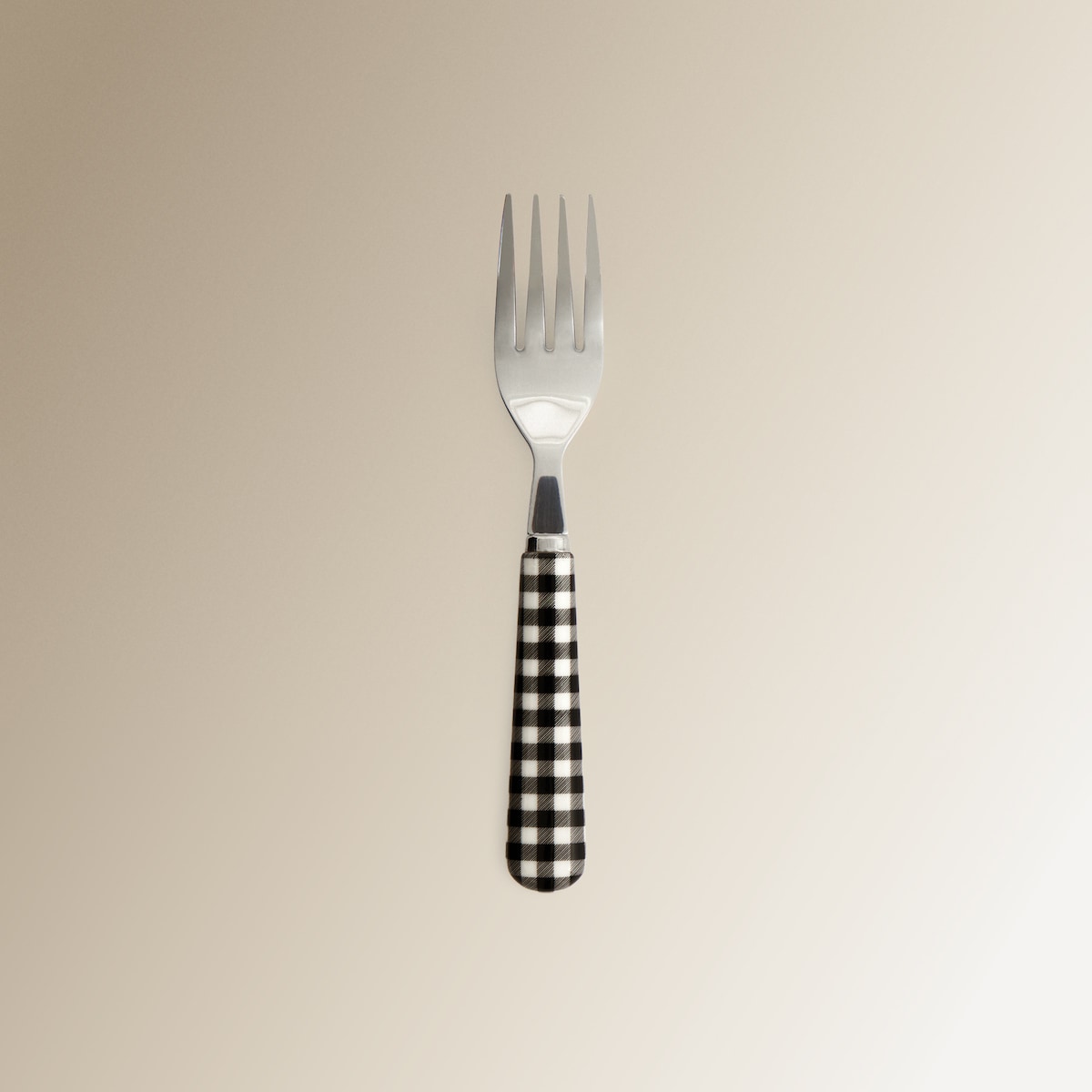 Tenedor de postre Brunch Basics El Corte Inglés Negro-1