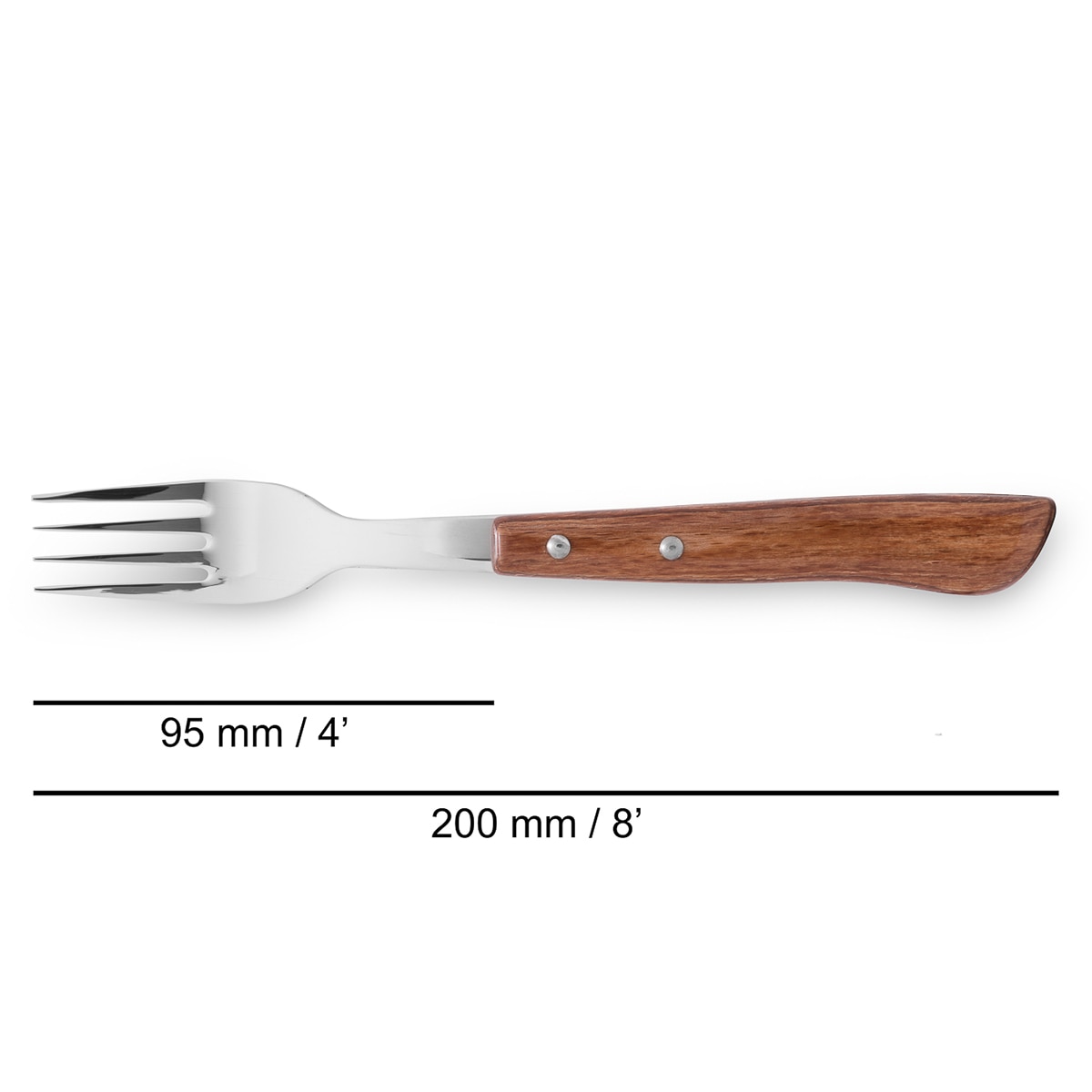 Tenedor chuletero Madera Arcos Madera-3