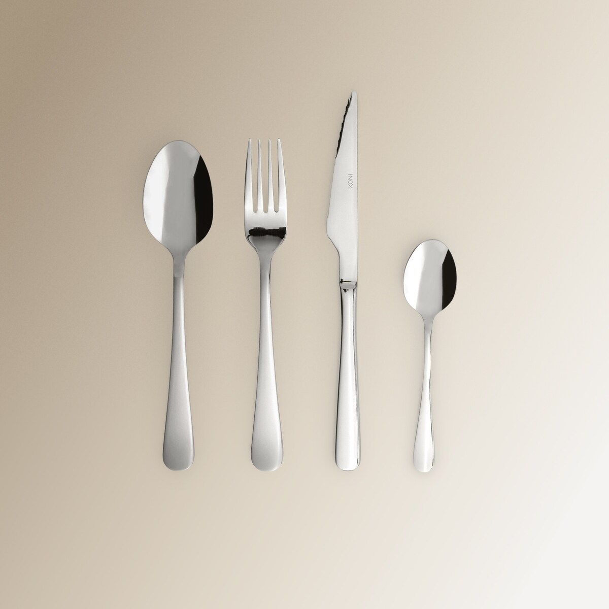 Pack de 2 tenedores de mesa Lagos Basics El Corte Inglés Acero-4