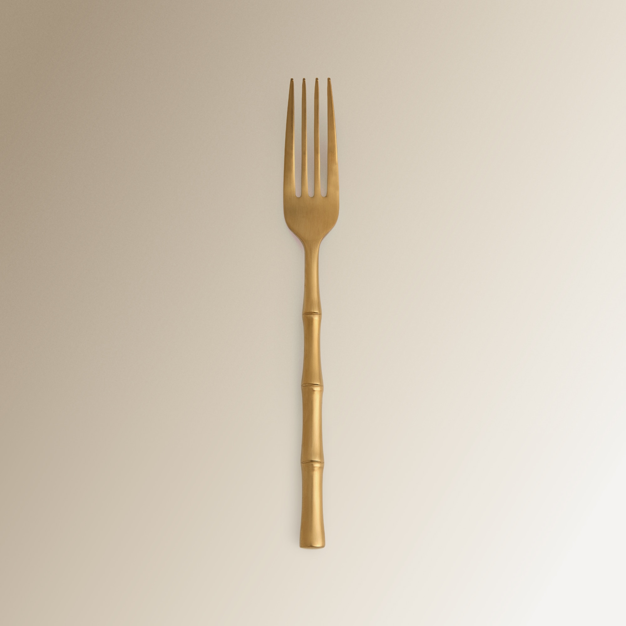 Tenedor de mesa Bambú El Corte Inglés - Oro Oro-1