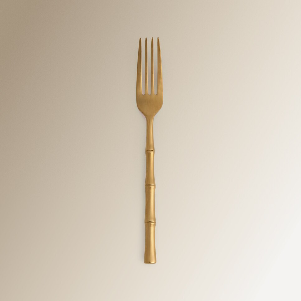 Imagen 0 de Tenedor de mesa Bambú El Corte Inglés Acero